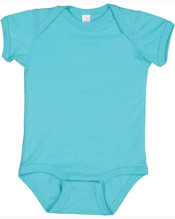 Rabbit Skins Infant 4.5 oz 100% Cotton Fine Jersey Onesie